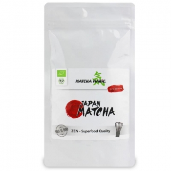 HERBATA MATCHA W PROSZKU BIO 100 g - MAT CHA MAGIC