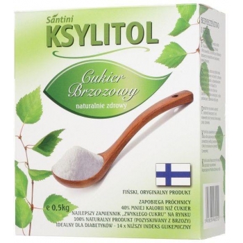 KSYLITOL C KRYSTALICZNY 500 g - SANTINI  (FINLANDIA)