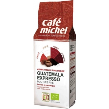 KAWA MIELONA ARABICA ESPRESSO GWATEMALA  FAIR TRADE BIO 250 g - CAFE MICHEL