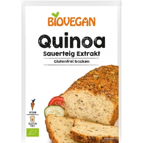 ZAKWAS CHLEBOWY QUINOA W PROSZKU BIO 20  g - BIO VEGAN