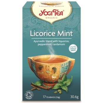 HERBATKA MIĘTA Z LUKRECJĄ (LICORICE MINT ) BIO (17 x 1,8 g) - YOGI TEA