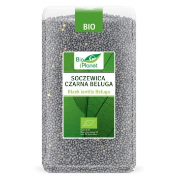 SOCZEWICA CZARNA BELUGA BIO 1 kg - BIO P LANET