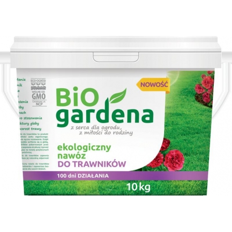 NAWÓZ DO TRAWNIKÓW EKO 10 kg - BIOGARDEN A