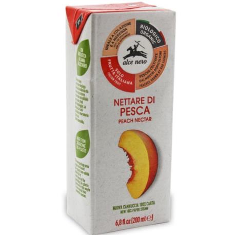 NEKTAR BRZOSKWINIOWY BIO 200 ml - ALCE N ERO