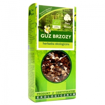 HERBATKA GUZ BRZOZY BIO 50 g - DARY NATU RY