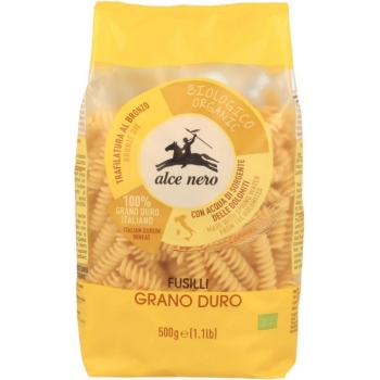 MAKARON (SEMOLINOWY) FUSILLI BIO 500 g -  ALCE NERO