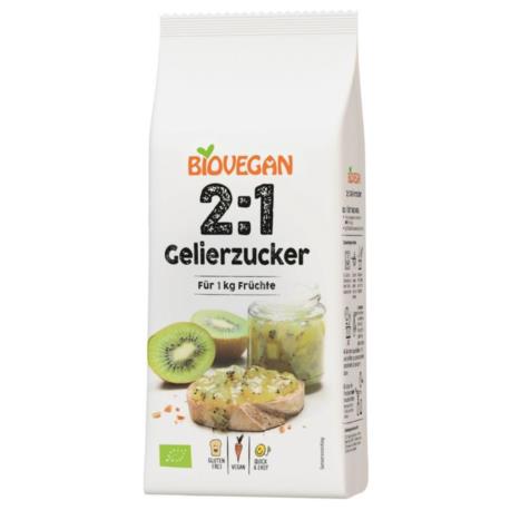 CUKIER ŻELUJĄCY 2:1 BEZGLUTENOWY BIO 500  g - BIO VEGAN