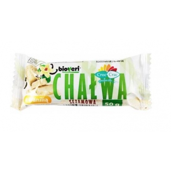 CHAŁWA SEZAMOWA Z WANILIĄ BIO 50 g - CRO C-CRAC (BIOVERI)