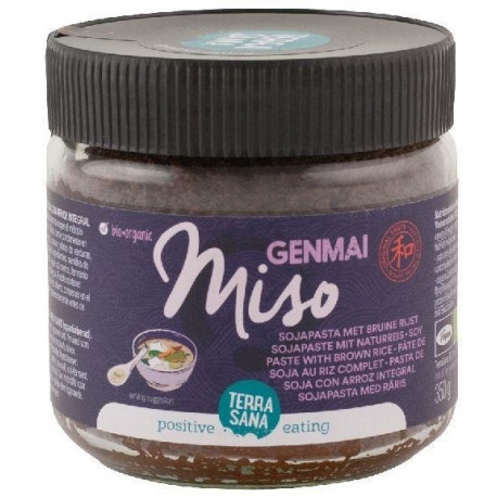 MISO GENMAI (PASTA SOJOWA Z RYŻEM BRĄZOW YM) BIO 350 g - TERRASANA