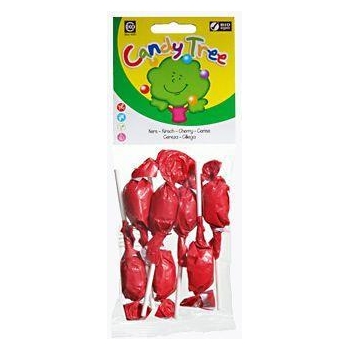 LIZAKI OKRĄGŁE O SMAKU WIŚNIOWYM B.EZGLU TENOWE BIO (7 x 10 g) 70 g - CANDY TREE