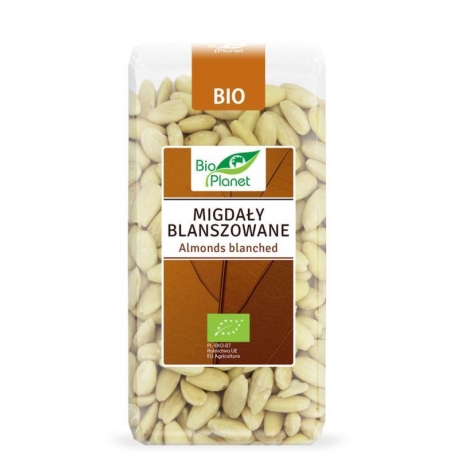 MIGDAŁY BLANSZOWANE BIO 350 g - BIO PLAN ET