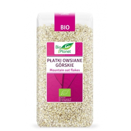 PŁATKI OWSIANE GÓRSKIE BIO 300 g - BIO P LANET