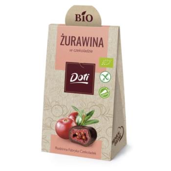 ŻURAWINA W CZEKOLADZIE DESEROWEJ BEZGLUT ENOWA BIO 60 g - DOTI