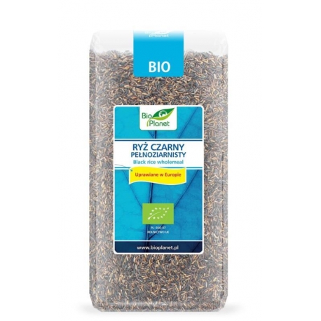 RYŻ CZARNY PEŁNOZIARNISTY (UPRAWIANY W E UROPIE) BIO 400 g - BIO PLANET