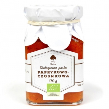 PASTA PAPRYKOWO - CZOSNKOWA BIO 170 g -  DARY NATURY