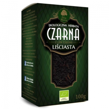 HERBATA CZARNA LIŚCIASTA BIO 100 g - DAR Y NATURY