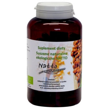 SFERMENTOWANA SOJA (NATTO) SUSZONA BIO 1 20 KAPSUŁEK - NATTO