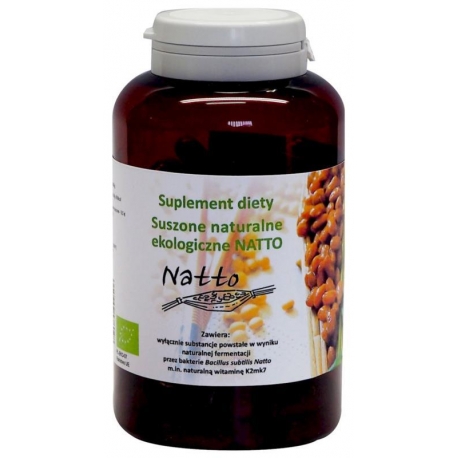 SFERMENTOWANA SOJA (NATTO) SUSZONA BIO 1 20 KAPSUŁEK - NATTO