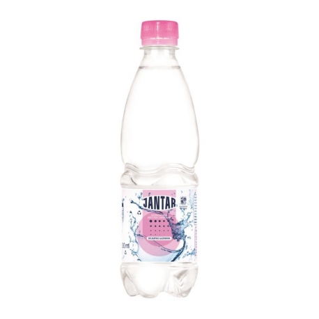WODA ŹRÓDLANA ŚREDNIOZMINERALIZOWANA LEK KO GAZOWANA 500 ml - JANTAR