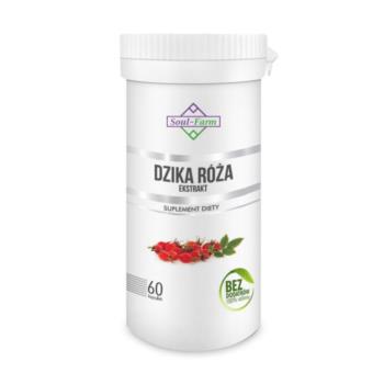 DZIKA RÓŻA EKSTRAKT 500mg 60 KAPSUŁEK -  SOUL FARM