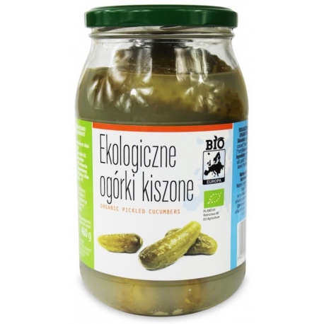 OGÓRKI KISZONE BIO 820 g (460 g) - BIO E UROPA