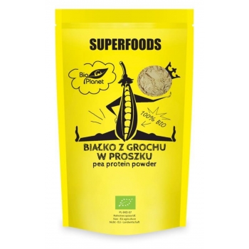 BIAŁKO Z GROCHU W PROSZKU BIO 150 g - BI O PLANET