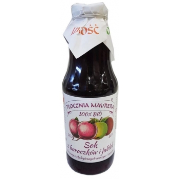 SOK BURACZKOWY Z JABŁKIEM NFC BIO 750 ml  - TŁOCZNIA MAURERA