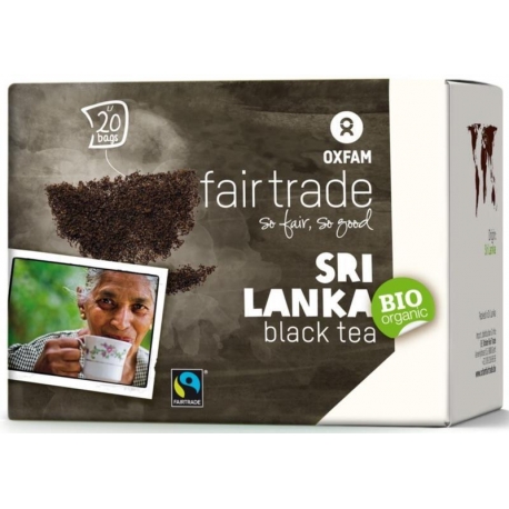 HERBATA CZARNA EKSPRESOWA FAIR TRADE BIO  (20 x 1,8 g) 36 g - OXFAM