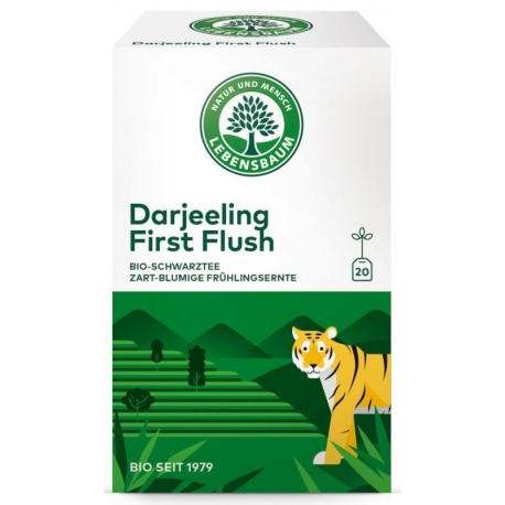 HERBATA CZARNA DARJEELING EKSPRESOWA BIO  (20 x 1,5 g) – LEBENSBAUM