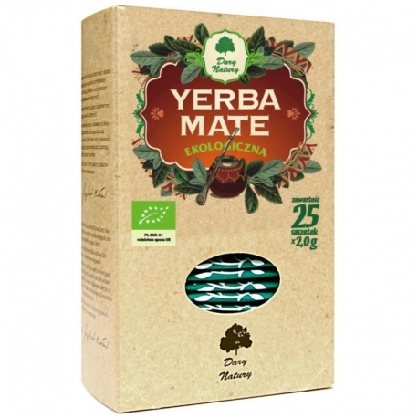 YERBA MATE BIO (25 x 2 g) - DARY NATURY