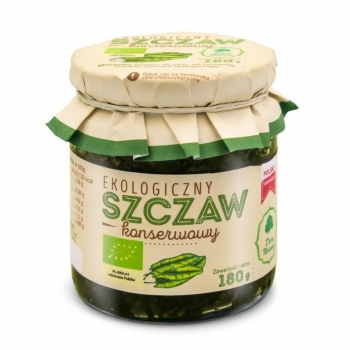 SZCZAW KONSERWOWY BIO 180 g - DARY NATUR Y
