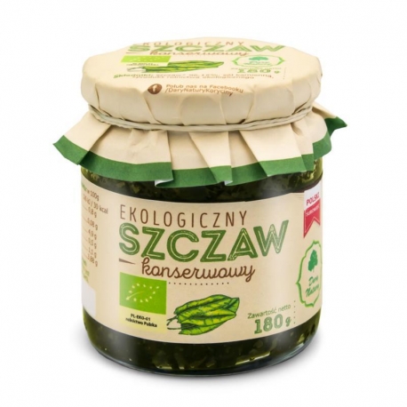 SZCZAW KONSERWOWY BIO 180 g - DARY NATUR Y