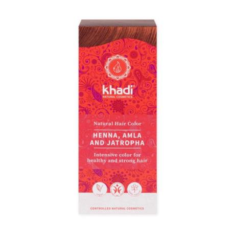 HENNA NATURALNA Z AMLĄ I JATROPHĄ - KHAD I