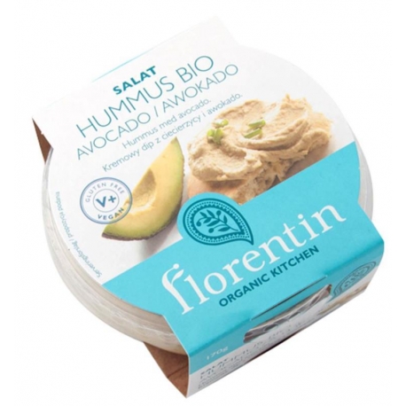 HUMMUS Z AVOCADO BEZGLUTENOWY BIO 170 g  - FLORENTIN