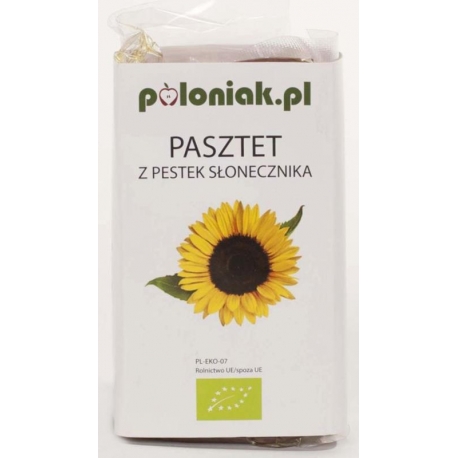 PASZTET WEGAŃSKI Z PESTEK SŁONECZNIKA BI O 160 g - POLONIAK