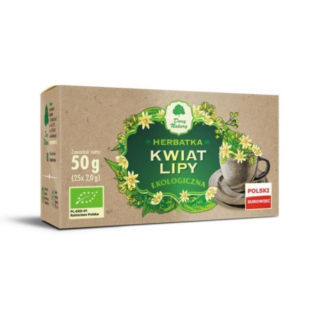 HERBATKA Z KWIATU LIPY BIO (25 x 2 g) -  DARY NATURY