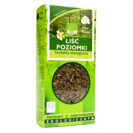 HERBATKA LIŚĆ POZIOMKI BIO 25 g - DARY N ATURY