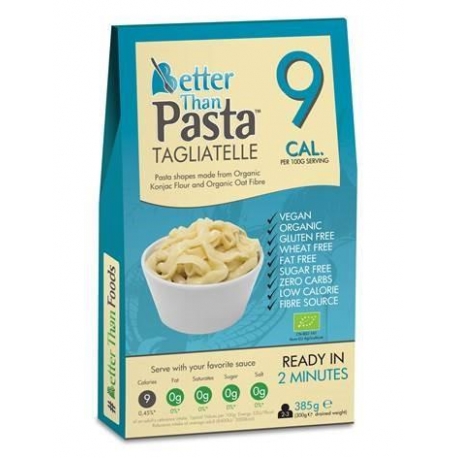 MAKARON KONJAC TAGLIATELLE BEZGLUTENOWY  BIO 385 g - BETTER THAN FOODS